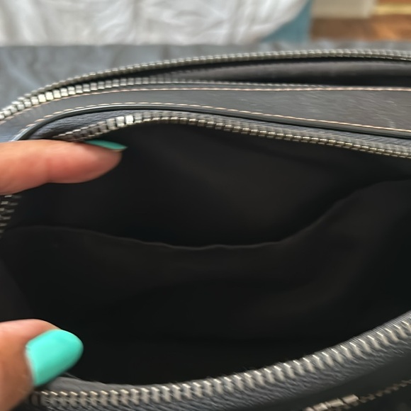 Coach Smooth Calf Leather Graham Crossbody in Black, in excellent condition - Picture 7 of 7